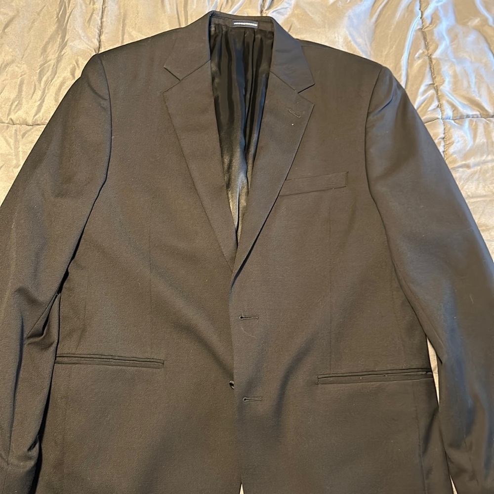 Stafford Performance Black Suit Jacket 42L